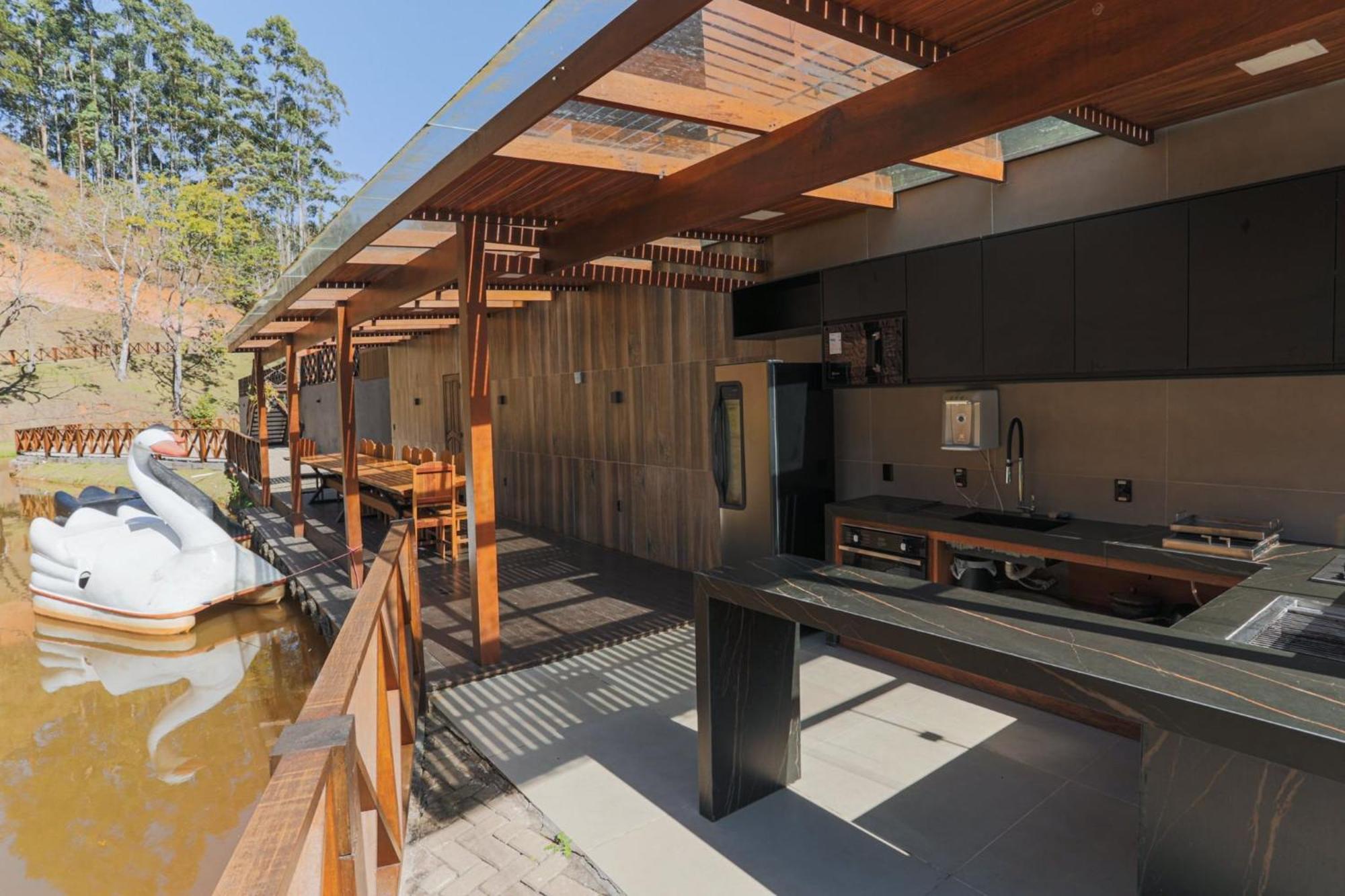Sitio Cinco Folhas, Recanto Com Vista Pra Montanha Marechal Floriano Exterior photo