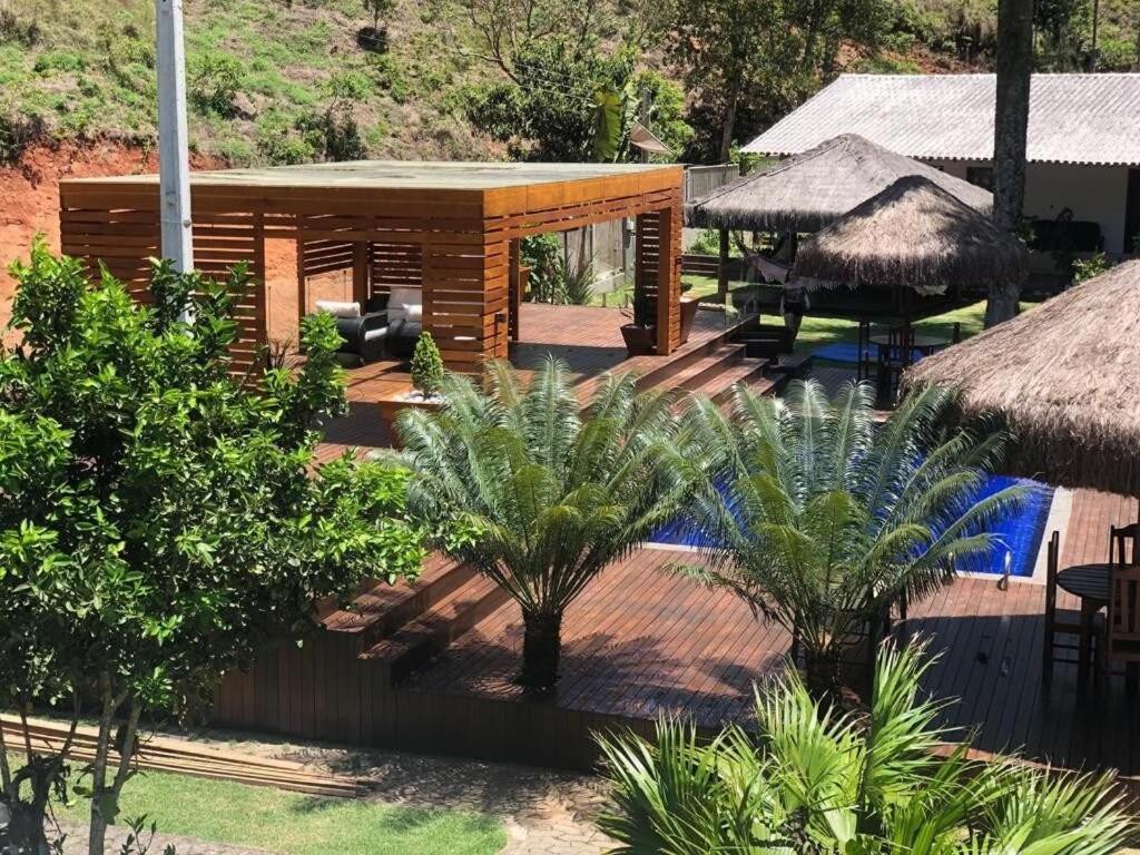 Sitio Cinco Folhas, Recanto Com Vista Pra Montanha Marechal Floriano Exterior photo